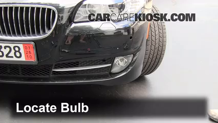 2012 BMW 528i xDrive 2.0L 4 Cyl. Turbo Lights Fog Light (replace bulb)